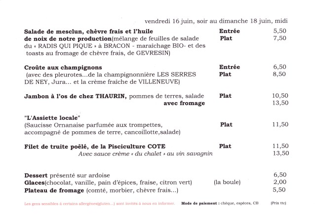 menu 16 juin