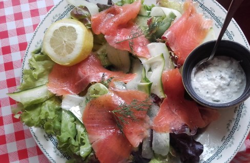 salade truite